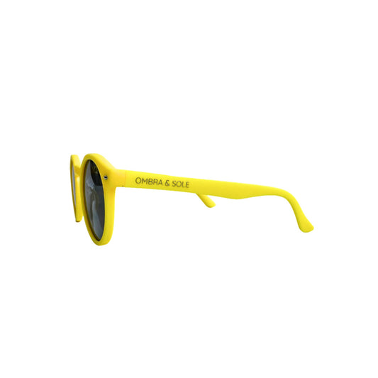 angle view of UV Polarised flexible sunglasses for kids