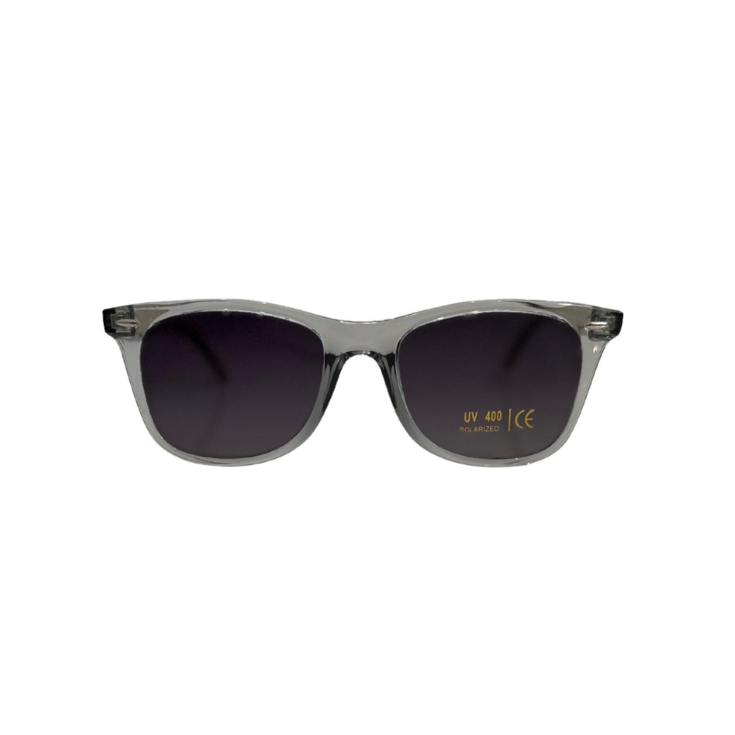 front view of clear two tone UV Polarised frames