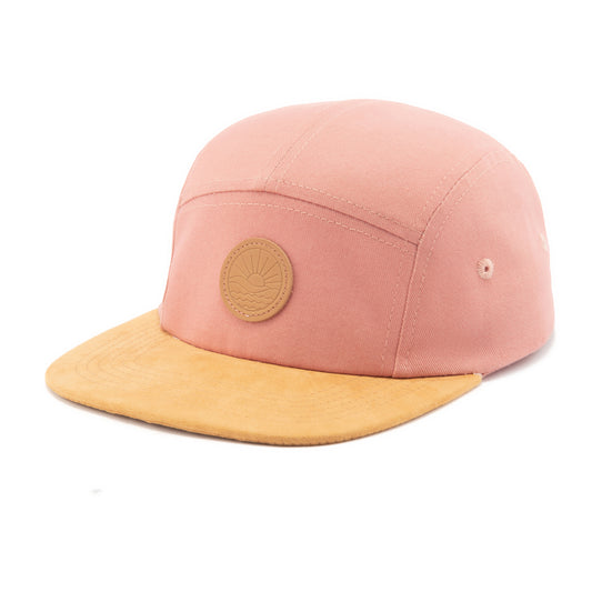 Dusty Pink, children's 5 Panel hat