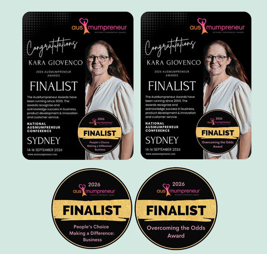 ombra and sole icons double finalist in auamumpreneur awards 2026