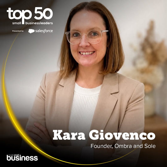 Ombra & Sole Celebrates Top 50 Small Business Leaders 2026