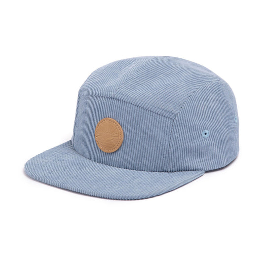 soft blue childrens corduroy hat