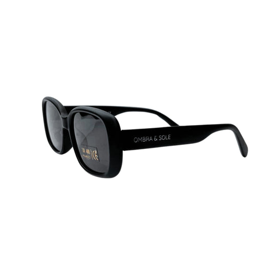 angle view of kids sunglasses showing flexible frames