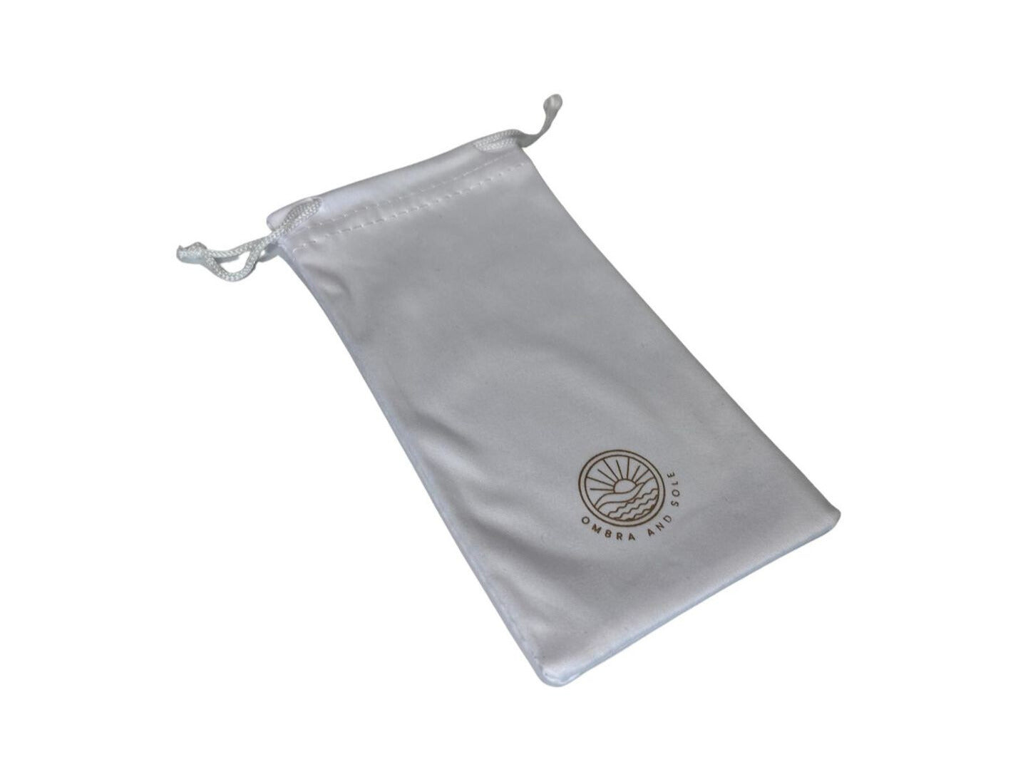 Kids Sunglasses Pouch Bag White