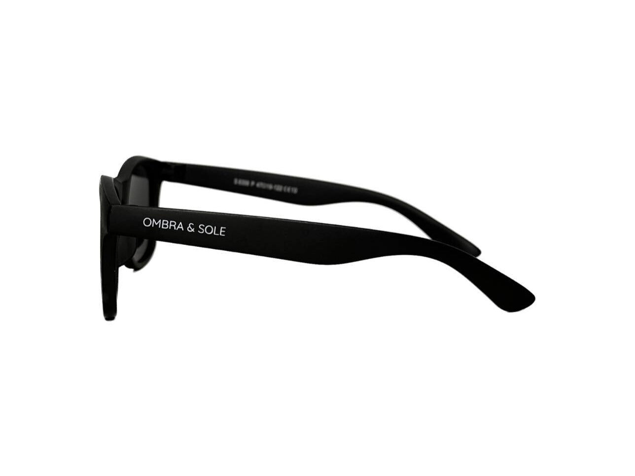Kids Polarised UV Sunglasses Matt Black
