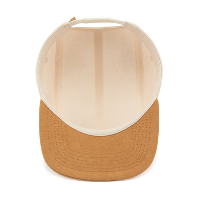 SNOW - 5 PANEL COTTON/SUEDE HAT