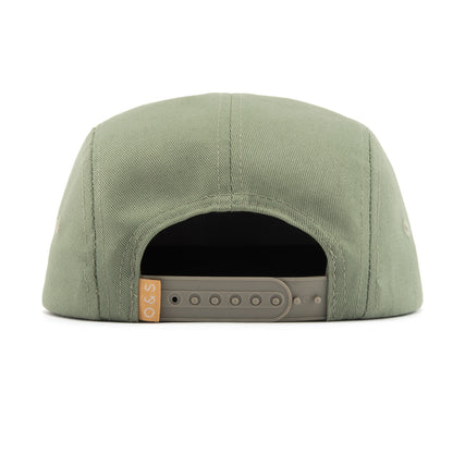 DAINTREE - 5 PANEL COTTON/SUEDE HAT